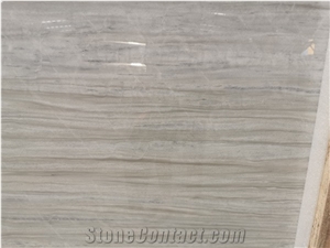 Snowsicle Lefkon Striped Greek White Wood Marble