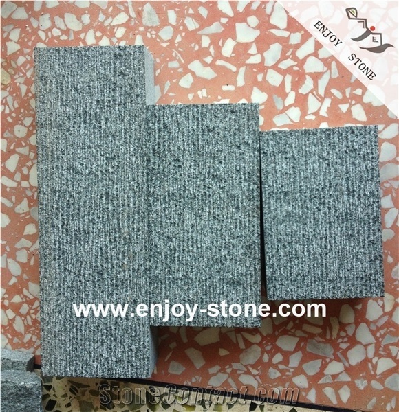 Chiselled,G612 Green Granite,Paver, Wall Cladding