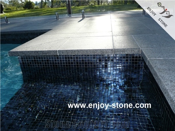 Flamed,G684/Fuding Black/Black Pearl,Pool Copping/Pavers