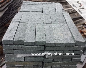 G612 Green Granite Split Wall Stone