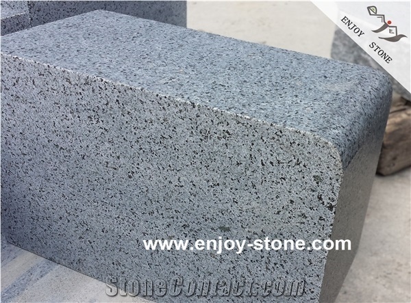 Top Honed G654,Sesame Black/Grey,Curbstone,Paving Stone