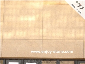 Yellow Granite Exterior Wall Panels