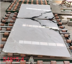 China Panda White Marble Polished Slabs Tiles Wall Floor