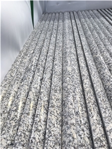 G602 Grey Granite Stairs Risers Tiles Half Bullnose Stairs