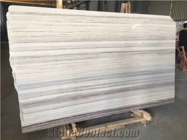 Polished China Palissandro Crystal Wood Grain Slab
