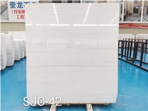 Polished Dolomite White Marble Wall Floor Tiles