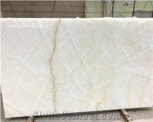 White Onxy Slabs for Wall/Floor