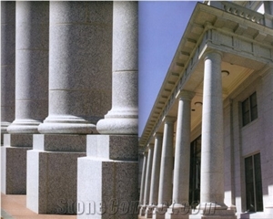 Grigio Sardo Granite Columns