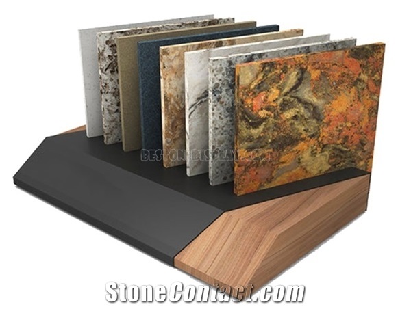 Ceramic Tile Table Top Display Stand Marketing Kit