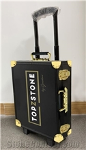 Display Suitcase For Stone Sample Or Glass Timber Sample