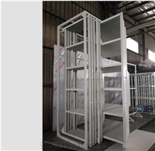 Slab Display Rack With Custom Panel Size And Quantity