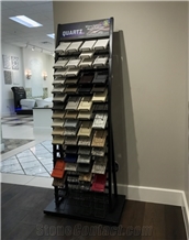 Stone And Tile Brand Display In Showroom