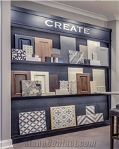 Tile And Cabinet Sample Display Stand