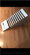 Tile Sample Display Stand Display Rack In Showroom