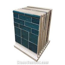 Wood Floor Stone Tile Disply Stand Rack