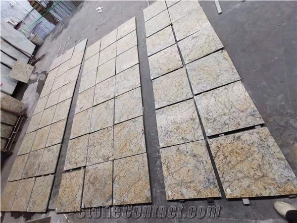Bahamas Gold Granite Polished Big Slabs & Tiles