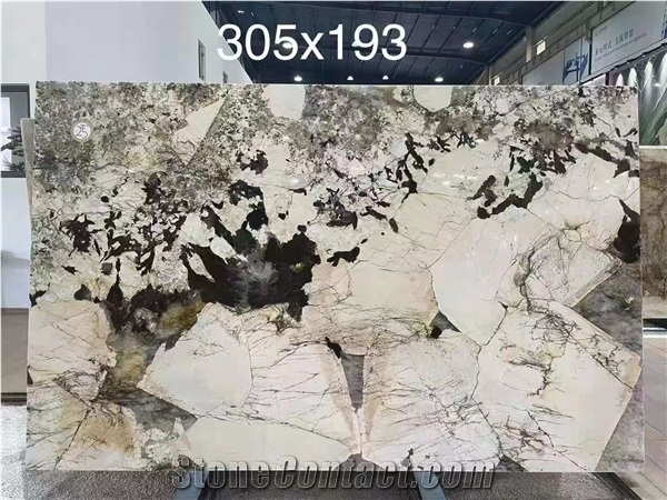 Brazil Pandora White Granite Polished Big Slabs