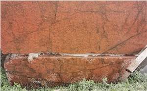 Brazil Red Dragon Granite Blocks & Rocks