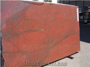 Brazil Red Dragon Granite Polished Wall Slabs & Floor Tiles