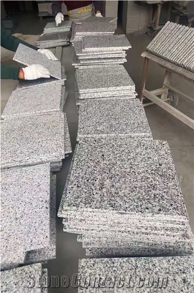China G640 White Gramite Honed Sheet Slabs & Tiles