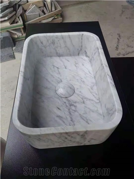 China G682 Yellow Granite Polished Stone Sink & Wash Basin