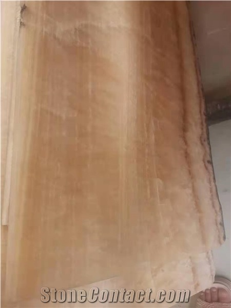 China Honey Onyx Yellow Polished Big Slabs & Floor Tiles