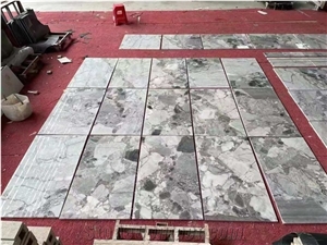 China Oreo Grey Marble Polished Floor Covering Tiles