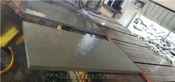 China Sichuan Cyan Sandstone Honed Wall Slabs & Floor Tiles
