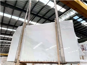China Sichuan White Marble Polished Wall Slabs & Floor Tiles