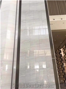 China Xinghai White Marble Polished Wall Cladding Tiles