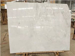 China Yobo White Marble Polished Big Slabs & Tiles