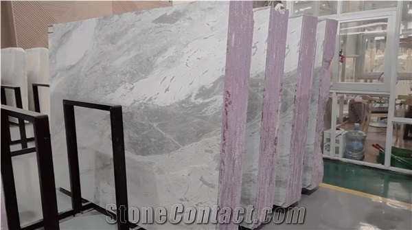 Greece Orlando Grey Marble Polished Wall Slbas & Floor Tiles