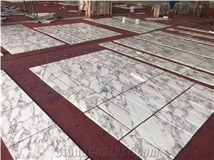 Italy Calacatta Gold Marble Polished Floor Covering Tiles