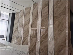 Italy Diana Spencer Grey Marble Polished Wall Cladding