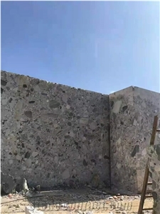 Italy Fossil Grey Marble Polished Big Slabs & Tiles