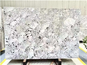 Myanmar Barcelona Laura White Marble Polished Big Slabs