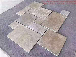Spain Autumn Yellow Slate Brushed Floor Covering Tiles