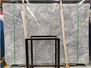 Turkey Blue Snow Grey Marble Polished Big Slabs &Floor Tiles