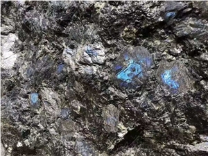 Ukraine Galactic / Aurora Blue Granite Blocks & Rocks