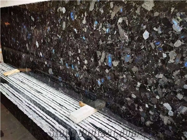 Ukraine Galactic Blue Granite Polished Wall Slabs & Tiles