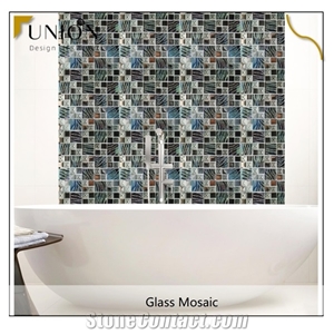 2021 Hot Selling New Style Stainless Mixed Glass Mosaic Tile