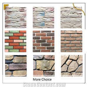 Artificial Rock Stone Brick Wall Light Stone for Exterior