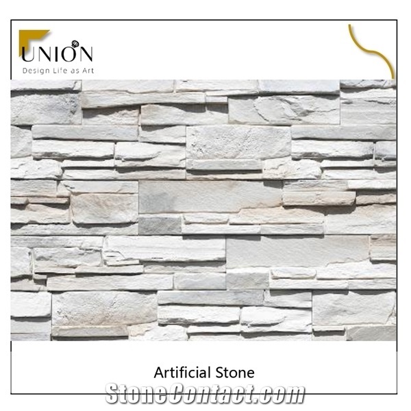 Artificial Stone Wall Cladding Stacked Stone Corners Rocks