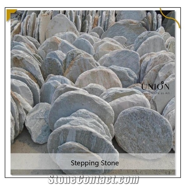 Beige Slate Flooring Stone,Steppin Stone,Walkway Paver Stone