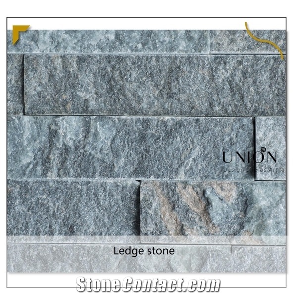 Blue Quartzite Natural Stone Feature Wall Slate Decora Stone