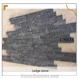 Chinese Black Slate Wall Cladding Panel Jiangxi Black Slate