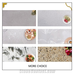 Chinese Customized Yellow Quartz Stone for Kitchen Tabletop