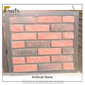 Colorful Square Brick Artificial Cladding Stone for Wall Dec