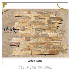 Crystal Rusty Stone Cultured Panels Thin Culture Stone Panel