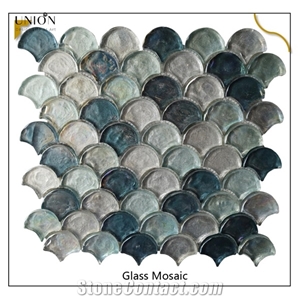 Foshan Mosaic Glass Tile/Swimming Pool Glass Mosaic Tile